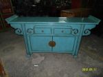 Code:A103<br/>Description:Blue Console/Sideboard<br/>Please call Laura @ 81000428 for Special Price